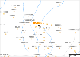 map of Āsqarān