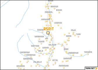 map of Asrīt