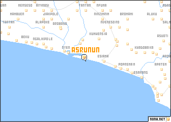 map of Asrunun