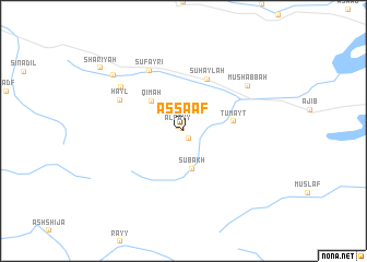 map of As Sa‘af