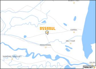 map of Assa-Aul