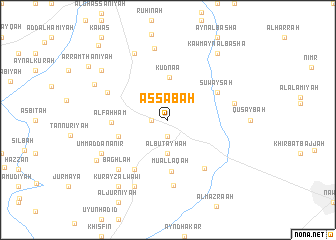 map of Aş Şabāḩ