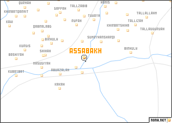map of As Sabakh