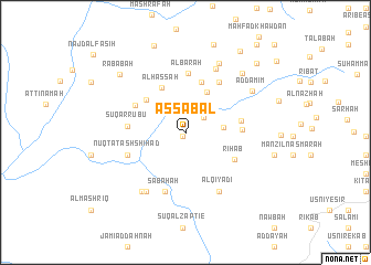 map of As Sabal