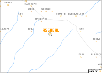 map of As Sabal