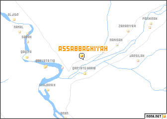 map of Aş Şabbāghīyah