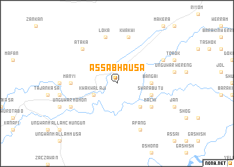 map of Assab Hausa