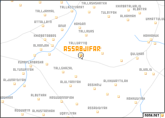 map of As Sab‘ Jifār