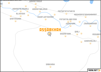 map of As Sabkhah