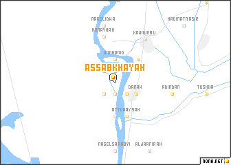 map of As Sabkhāyah