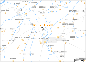 map of As Sabţīyah