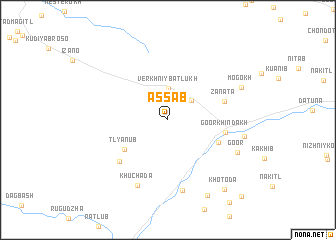 map of Assab