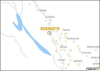 map of As Sa‘dayn