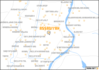 map of As Sa‘dīyah