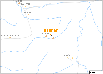 map of Aş Şadr