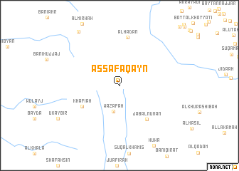 map of Aş Şafaqayn