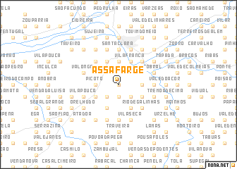 map of Assafarge