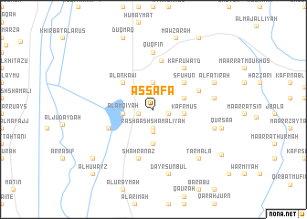 map of Aş Şafā