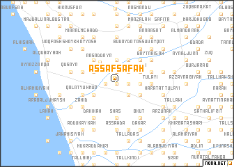 map of Aş Şafşāfah