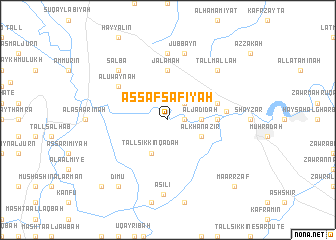 map of Aş Şafşāfīyah