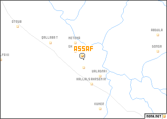 map of Assaf
