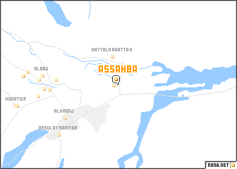 map of As Sahbāʼ