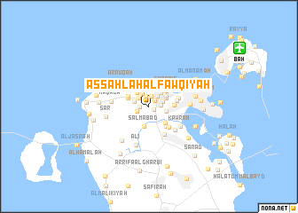 map of As Sahlah al Fawqīyah