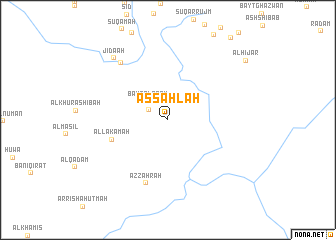 map of As Sahlah