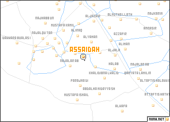 map of Aş Şā‘idah