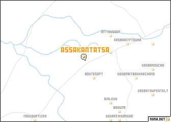 map of Assaka nʼTatsa