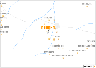 map of Assaka