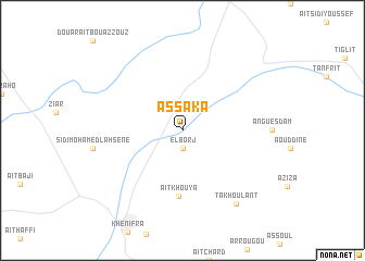 map of Assaka