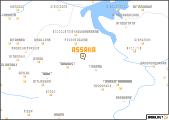 map of Assaka