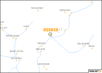 map of Assaka