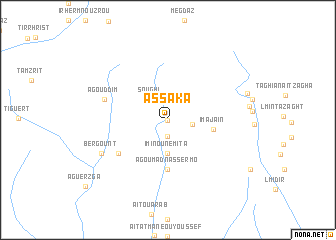 map of Assaka