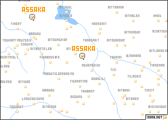 map of Assaka