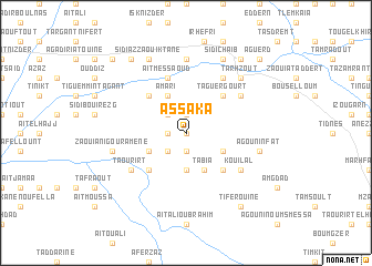 map of Assaka