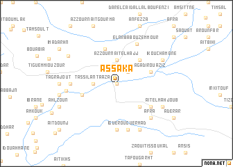 map of Assaka