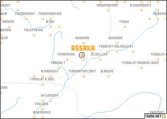 map of Assaka