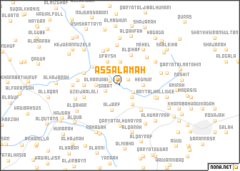 map of As Salāmah