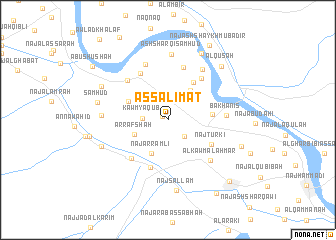 map of As Salīmāt