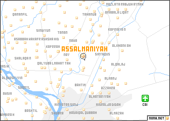 map of As Salmānīyah