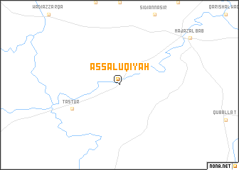 map of As Salūqīyah