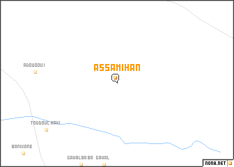 map of Assamihan