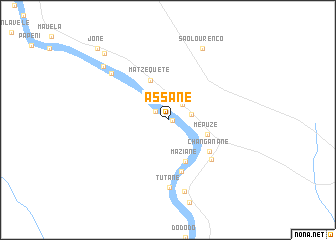 map of Assane