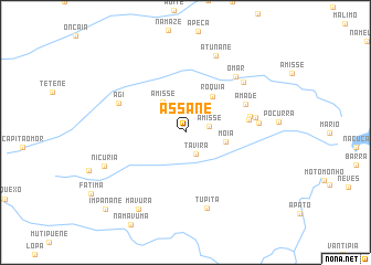 map of Assane