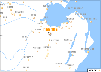 map of Assane