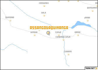 map of Assango da Quimanga