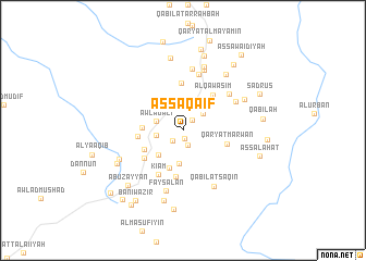 map of As Saqāʼif