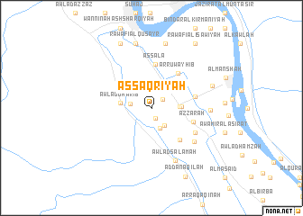 map of As Saqrīyah